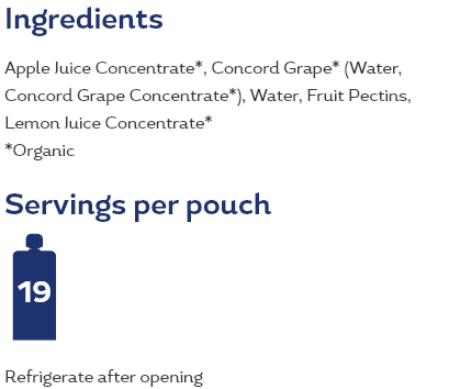 Organic Concord Grape Fruit Spread